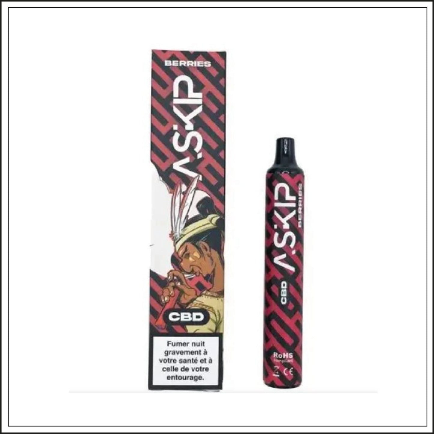 Puff CBD - Berries - ASKIP