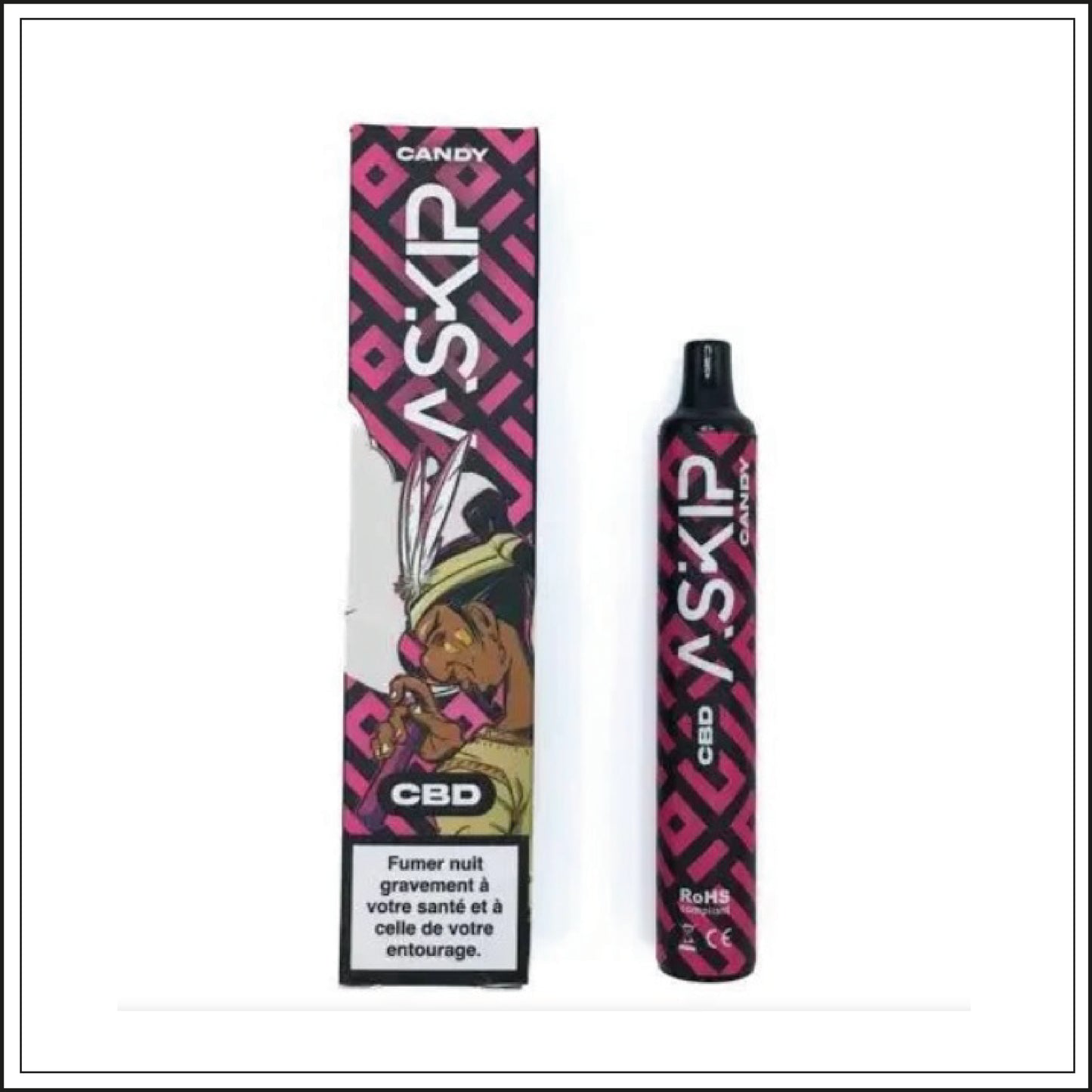 Puff CBD - Candy - ASKIP